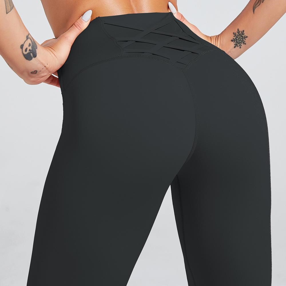 Yoga Pants Belt Cross Cultivate One's Morality Sweatpants
