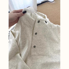 Loose Casual Solid Color Hooded Sweatshirt Women's Autumn And Winter