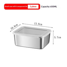 Stainless Steel Food Storage Container With Lid Airtight Container