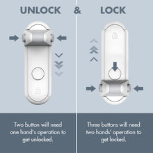 Children's Door Lever Lock Opening Artifact Anti-cat Anti-pet Room Easy To Install And Use