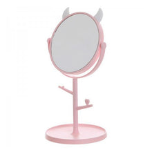 Multifunctional Cartoon Cat Ear Makeup Mirror