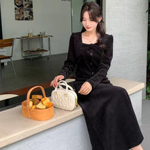 Fashionable And Minimalist Top Paired With A Corduroy Skirt For Women