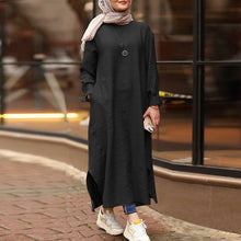 Long sleeve shirt dress