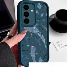 Shark Print Silicone Phone Case