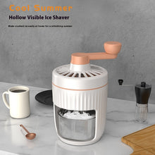 Hand-cranked Ice Shaving Machine Small Household Ice Crusher Hand-cranked Smoothie Machine Hail Ice Machine Kitchen Gadgets