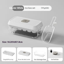 32 Grid Silicone Ice Cube Tray Mould With Lid Shovel Storage Box Remove With One Click Ice Maker DIY Whiskey Cocktail Tools Summer Kitchen Gadgets