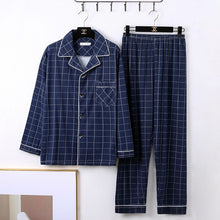 Mens Minimalist Long Sleeve Loungewear Pajamas