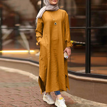 Long sleeve shirt dress