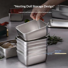 Stainless Steel Food Storage Container With Lid Airtight Container