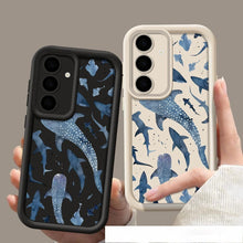 Shark Print Silicone Phone Case