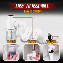 Odor-resistant Drain Basin Double Anti-odor Drain Drain Pipe Wash Basin Drain Drain Pipe
