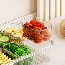Kitchen Refrigerator Fresh-keeping Sealed Box Food Grade Transparent Eight-compartment
