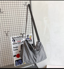 Men's Canvas Bag Women's Casual Lazy Wind Large Capacity