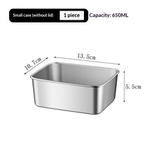 Stainless Steel Food Storage Container With Lid Airtight Container