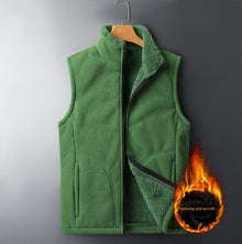 Men's Autumn And Winter Casual Outdoor Plush Vest
