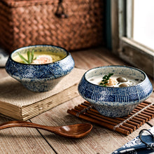 Ceramic Tall Bowl Japanese Soup Bowl Noodle