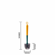 Kitchen Pot Brush Dish Brush Long Handle Soft Bristle Cup Brush Board Brush Shoe Brush Window Scraper Sweeper TPR Set