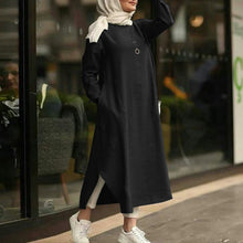 Long sleeve shirt dress