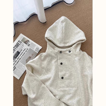 Loose Casual Solid Color Hooded Sweatshirt Women's Autumn And Winter