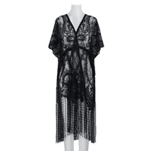 Self-tie Lace Cashew Sunscreen Shawl For Women