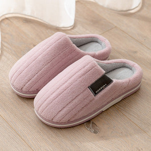 Men's Cotton Slippers, Winter Anti-slip Indoor Extra Large