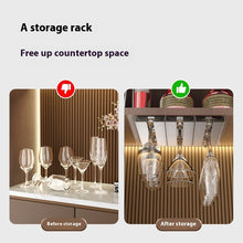 Plastic Punch-free Red Wine Glass Holder Upside Down Wine Cabinet