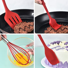 Silicone Baking Tool Five-piece High Temperature Resistant Silicone Scraper Brush