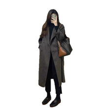 Women's Thickened Knee-length Mid-long Korean-style Wool Coat