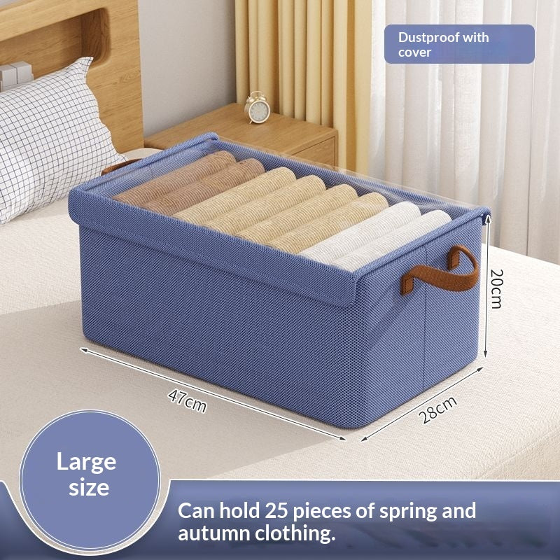 Clothing Storage Box Household Fabric Organizer