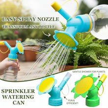 Home Garden Flower Plant Water Sprinkler For Flower Waterers Bottle Watering Cans Sprinkler 2 In 1 Plastic Sprinkler Nozzle