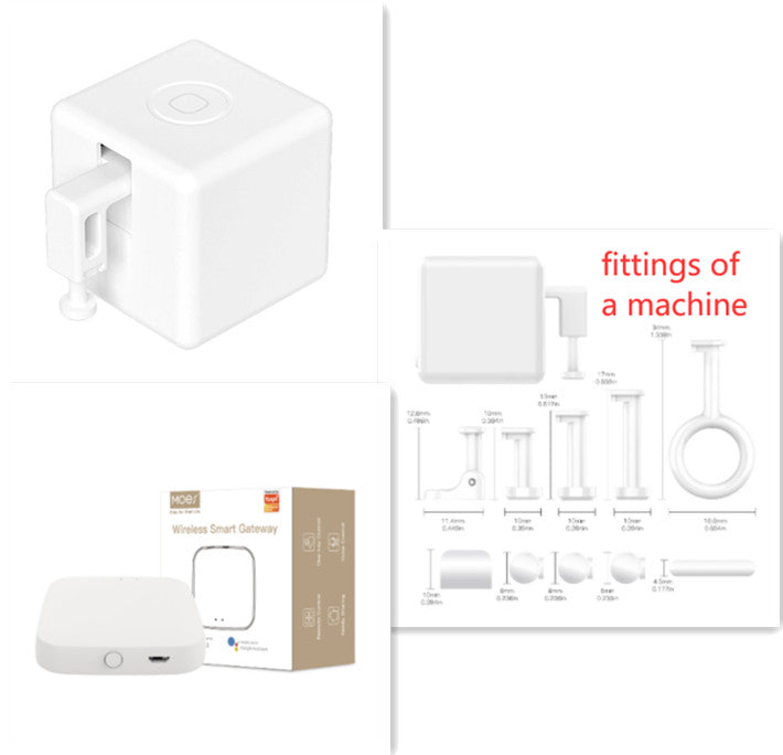 Button Pusher New Bluetooth Finger Robot Smart Life App Automatic Voice Control Home Gadget