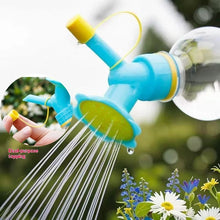 Home Garden Flower Plant Water Sprinkler For Flower Waterers Bottle Watering Cans Sprinkler 2 In 1 Plastic Sprinkler Nozzle