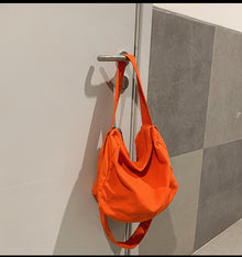 Men's Canvas Bag Women's Casual Lazy Wind Large Capacity