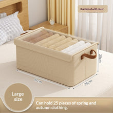 Clothing Storage Box Household Fabric Organizer