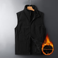 Men's Autumn And Winter Casual Outdoor Plush Vest