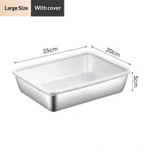 Stainless Steel Food Storage Container With Lid Airtight Container