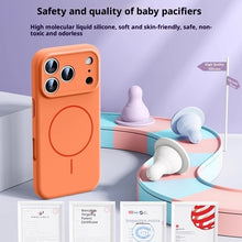 Applicable To 17 Fine Circle Magnetic Phone Case Liquid Silicone
